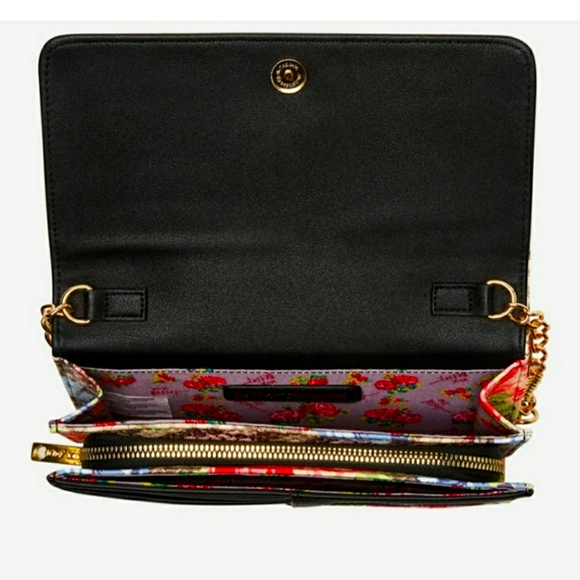 NWT XOX BETSEY BOWTIME WALLET ON A STRING MULTI - Picture 5 of 5